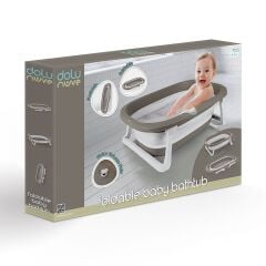 7267 KATLANIR BEBEK YIKAMA KÜVETİ STONE GRİ