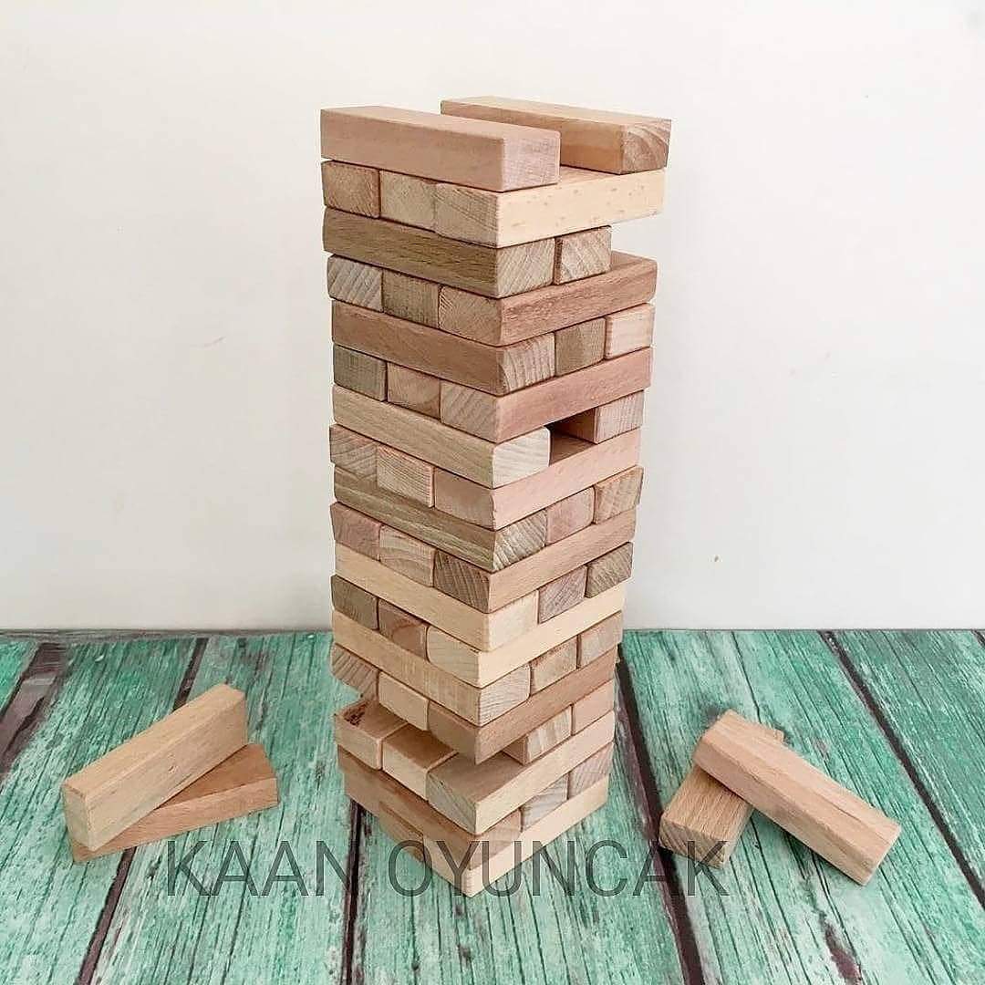 54 Parça Ahşap Denge Oyunu Jenga