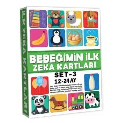 Eğitici Kartlar 12-24 Ay Zeka Kartları