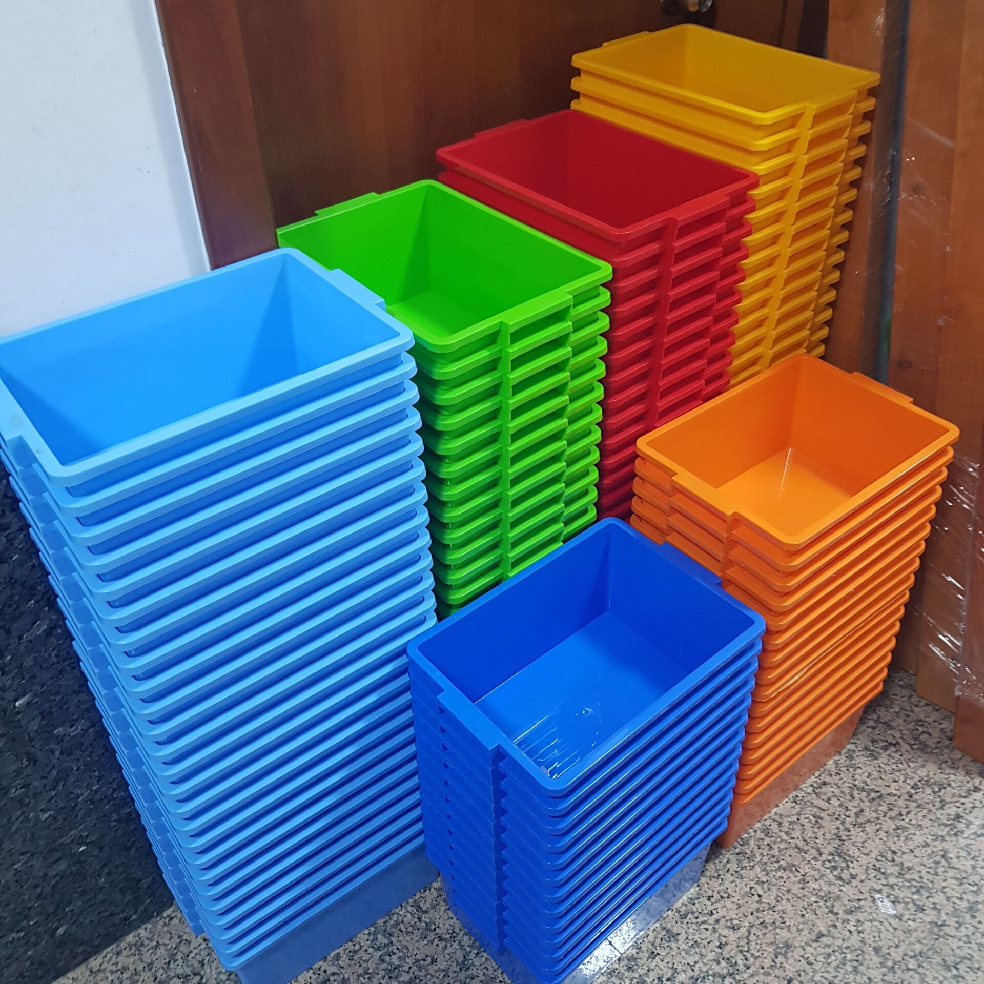 Renkli Oyuncak Kutusu 8,5 lt 5 Renk Seçeneği