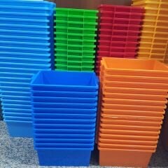 Renkli Oyuncak Kutusu 8,5 lt 5 Renk Seçeneği