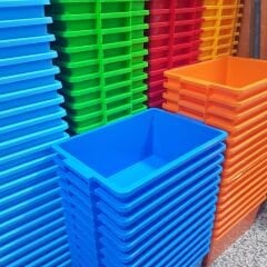 Renkli Oyuncak Kutusu 8,5 lt 5 Renk Seçeneği