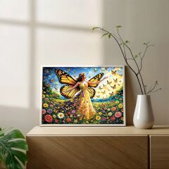 20093 PUZZLE 500 LADY BUTTERFLY