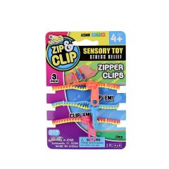 4785 Zıp Clip Zipper Clips 3lü -Sunman