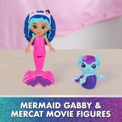 S01009006 SUN-SPM-FİGÜR OYUN SET GABBY S DOLLHOUSE RENKLİ AKVARYUM 12PRÇ.
