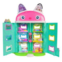 S00008891 SUN-SPM-FİGÜR OYUN SET GABBY S DOLLHOUSE DELUXE BEBK EVİ SES IŞIK GABB