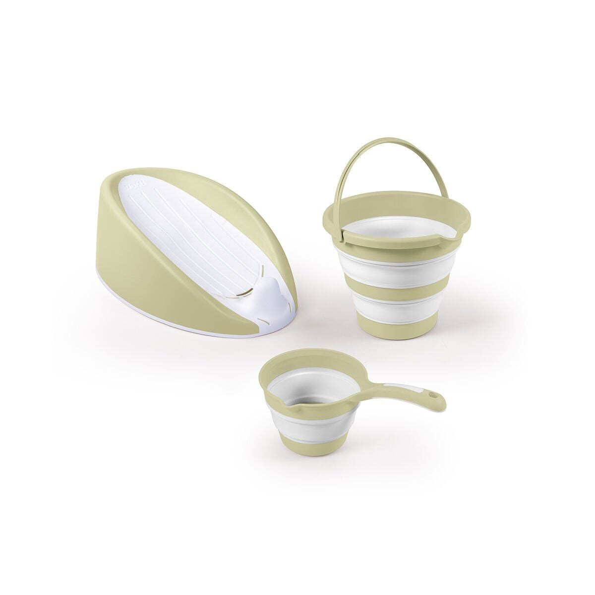 7571 ÜÇLÜ BEBEK BANYO SETİ- ECO GREEN