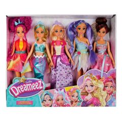 81031 SUN-FNV-MNK-BBK SET DREAMEEZ FANTASY BEBEKLER 5Lİ
