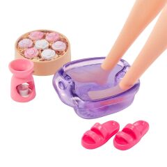 HKT90 Barbie Wellness - Spa Günü Sarışın Bebek