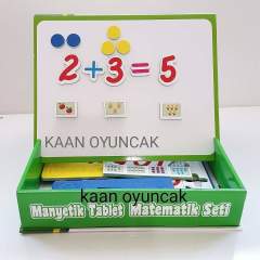 Manyetik Tablet Matematik Set