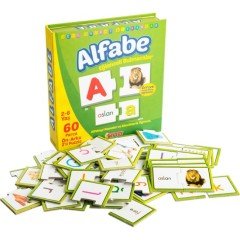 Alfabe 60 Parça  İkili Puzzle