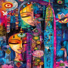 20851 PUZZLE 1000 İNDİAN WOMAN