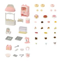 5807 Sylvanian Families Kasaba Pasta Dükkanı Oyun Seti +3 yaş