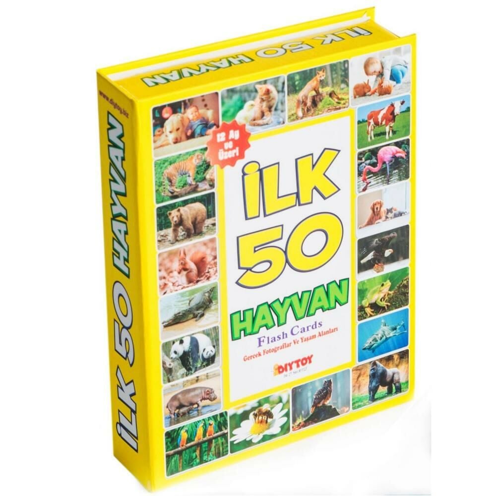 İlk 50 Hayvan Flash Kart