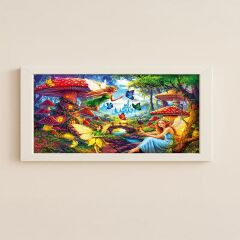 31502 FAIRY TALE MUSHROOMS 100 PARÇA PUZZLE