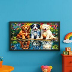 31503 FEARLESS PUPPIES 100 PARÇA PUZZLE