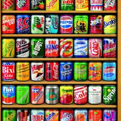 22042 PUZZLE 1500 VİNTAGE SODA CANS