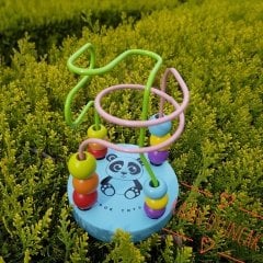 Ahşap Mini Koordinasyon ve Mama Sandalyesi Oyuncağı