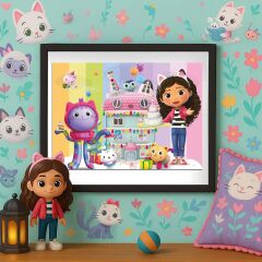 GB 709 GABBYS DOLLHOUSE PUZZLE 50 PRÇ