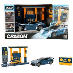 41627 SUN-ZHC-CRN-RC ARABA BENZİN İSTASYONLU DUMAN PÜSK 2 4GHZ SES IŞIK