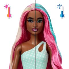 JKF60 Barbie POP Reveal Sürpriz Bebek - Mor Saçlı