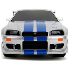 9772 SUN-SIM-JDA-RC ARABA 1 24 FAST FURIOUS NISSAN SKYLINE GTR 2 4 GHZ FASTF