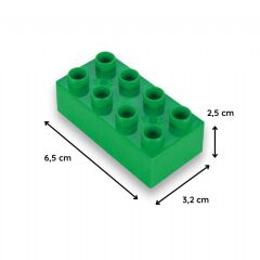 03 555 MAKRO 6 RENKLİ TUĞLA BLOKLAR