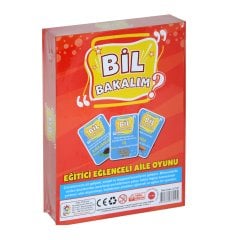 Bil Bakalım Eğlenceli Aile Oyunu