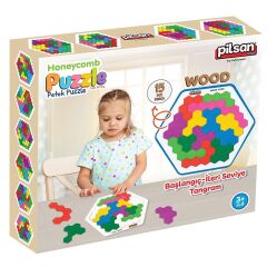02 016 AHŞAP PETEK TANGRAM