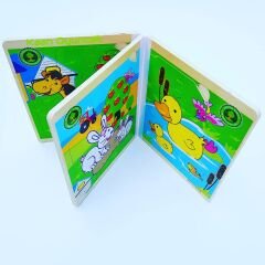 Ahşap Puzzle Book