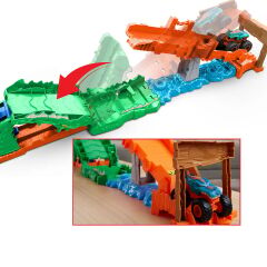 JJN45 Hot Wheels Monster Trucks Timsahı Devir Oyun Seti