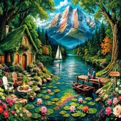 20856 PUZZLE 1000 Reflections of Peace