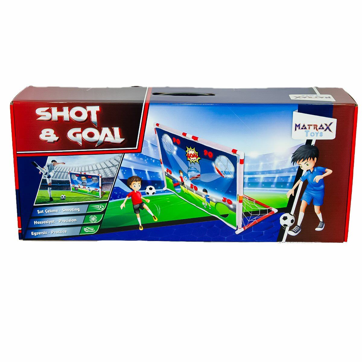 2277 Şut ve Gol Futbol Oyunu -Akçiçek Oyunu