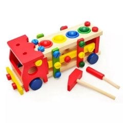 Sök Tak Kamyon Ahşap Yapı Oyunu