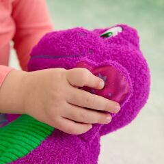 HYG89 Fisher-Price Kalp Yapan Barney Pelüş Oyuncağı