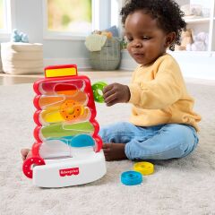 JLB81 Fisher-Price Renkli Halka Kulesi
