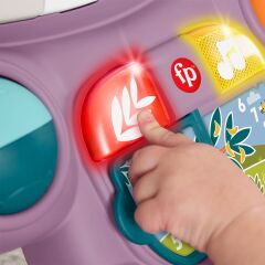 JGW94 Fisher-Price Benimle Öğren Mor Maymun Yürüteç