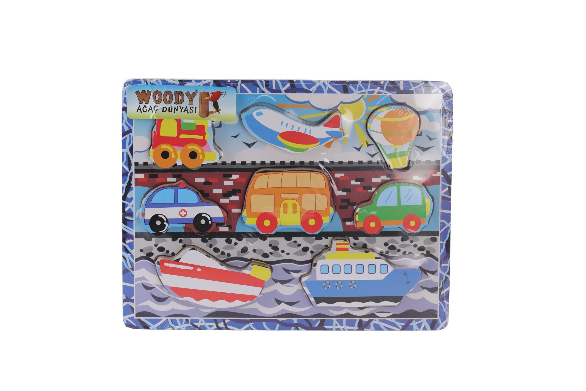 S00006472 SUN KDM WOO TAHTA BULTAK ARAÇLAR 8 PCS