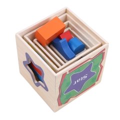 5 Katlı Ahşap Kule Oyunu