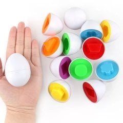 Yumurta Puzzle 6 adet (12 Parça)