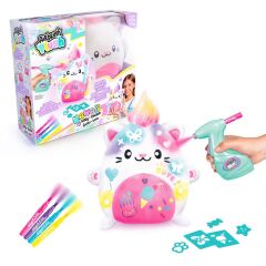 45574 SUN-CNL-HOBİ SET AIRBRUSH PELUŞ KAWAII KITTY