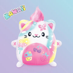 45574 SUN-CNL-HOBİ SET AIRBRUSH PELUŞ KAWAII KITTY