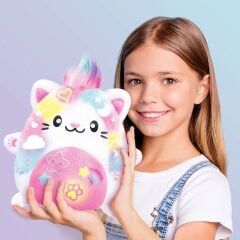 45574 SUN-CNL-HOBİ SET AIRBRUSH PELUŞ KAWAII KITTY