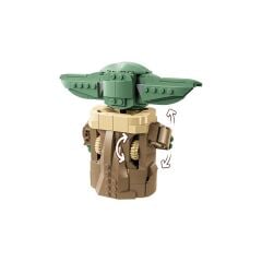 75403 Lego Star Wars - Uçan Bebek Arabalı Grogu 1048 Parça +10 Yaş