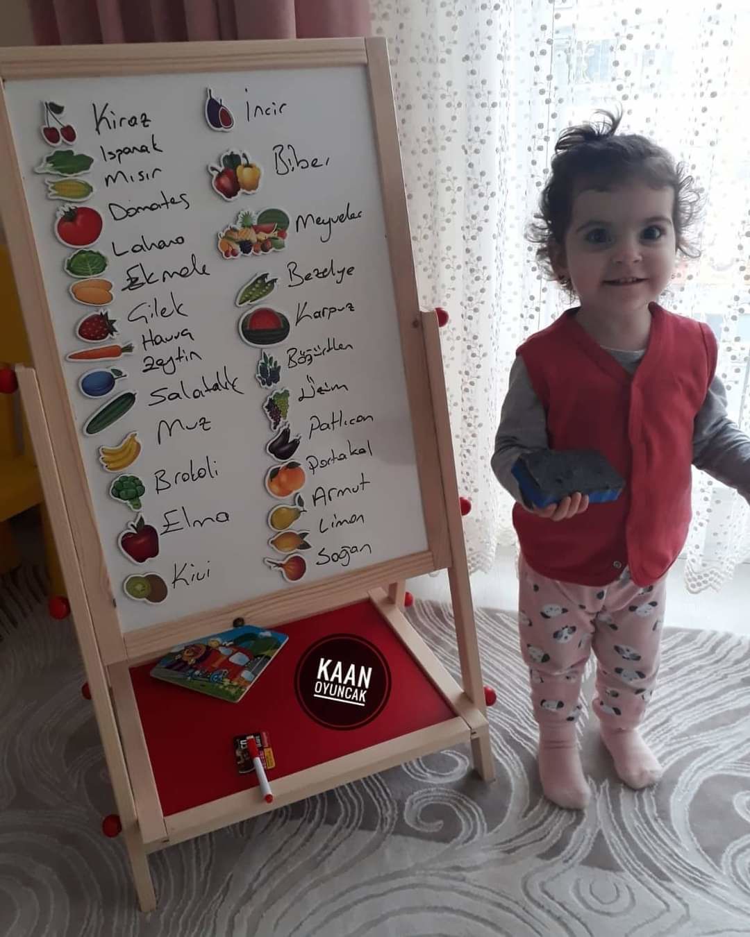 Manyetik Tahta Boy Ayarlı