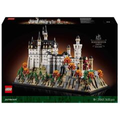 21063 Lego Architecture Neuschwanstein Şatosu 3455 parça +18 yaş
