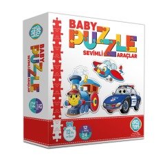 Baby Puzzle Sevimli Taşıtlar