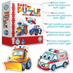 Baby Puzzle Sevimli Taşıtlar
