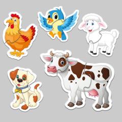 Baby Puzzle Çiftlik Hayvanları