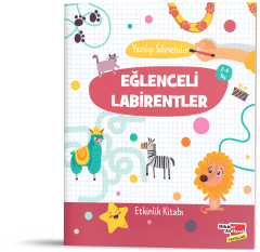 2-4 Yaş Evde Etkinlik Kitabı Seti (Eğlenceli Labirentler, Mantıksal Düşünme Becerileri ve Dikkat, Eğitici Çizgiler)